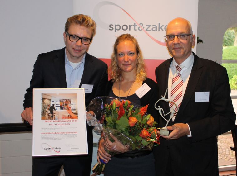 Winnaar Sport Advies Award 2013
